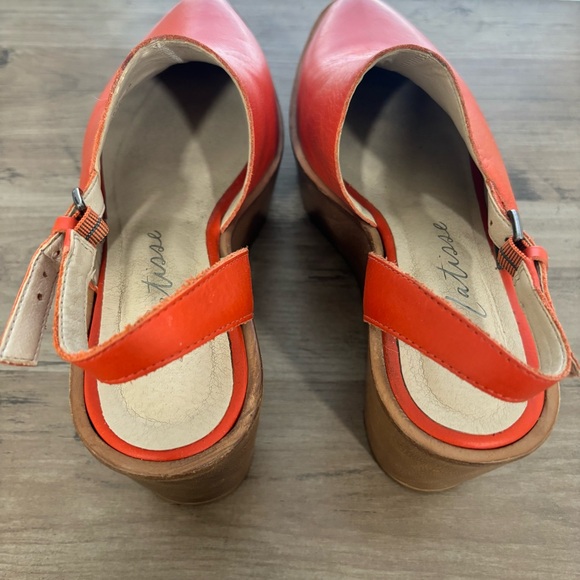 Women’s Matisse “Eyals” Slingback Shoes In Orange - Picture 6 of 13